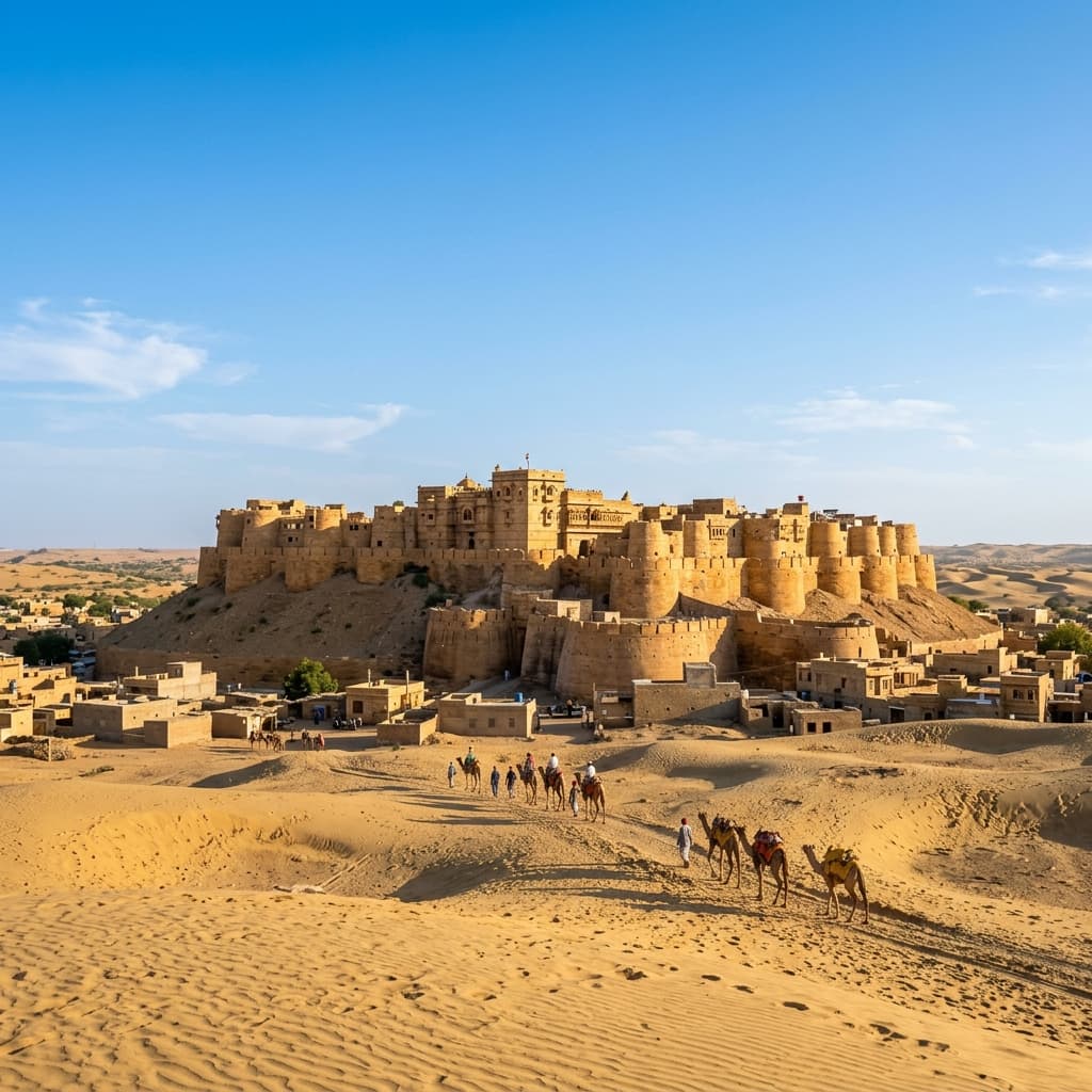 Taxi from Jaipur to Jaisalmer