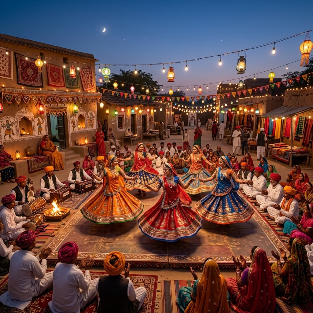 Chokhi Dhani Evening Tour